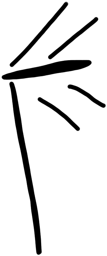 Sign A316, tracing from KH 91