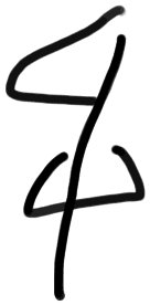 Sign A512, tracing from ZA 9