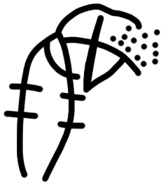 Sign A526, tracing from HT 33