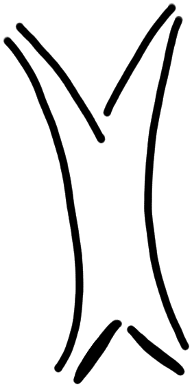 Sign AB180, tracing from PH 13a