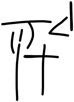 Sign A584 on HT 86b