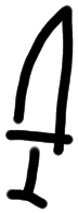 Sign A312 on ZA 6b
