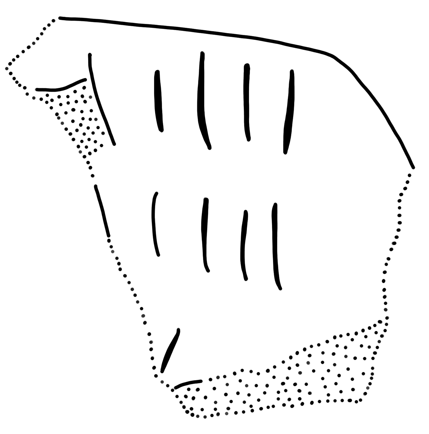 Tracing of HT 57b