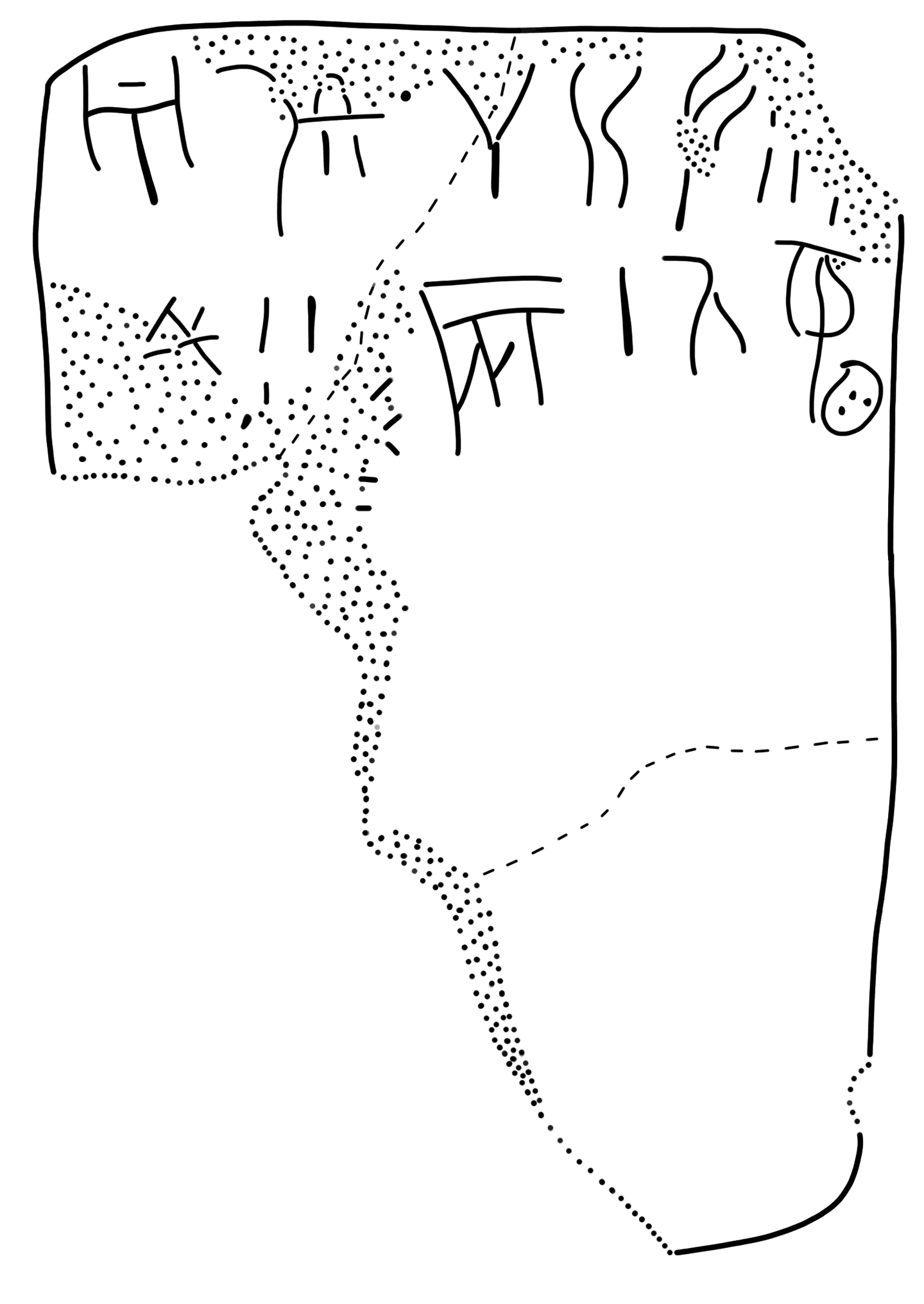 Tracing of HT 99a