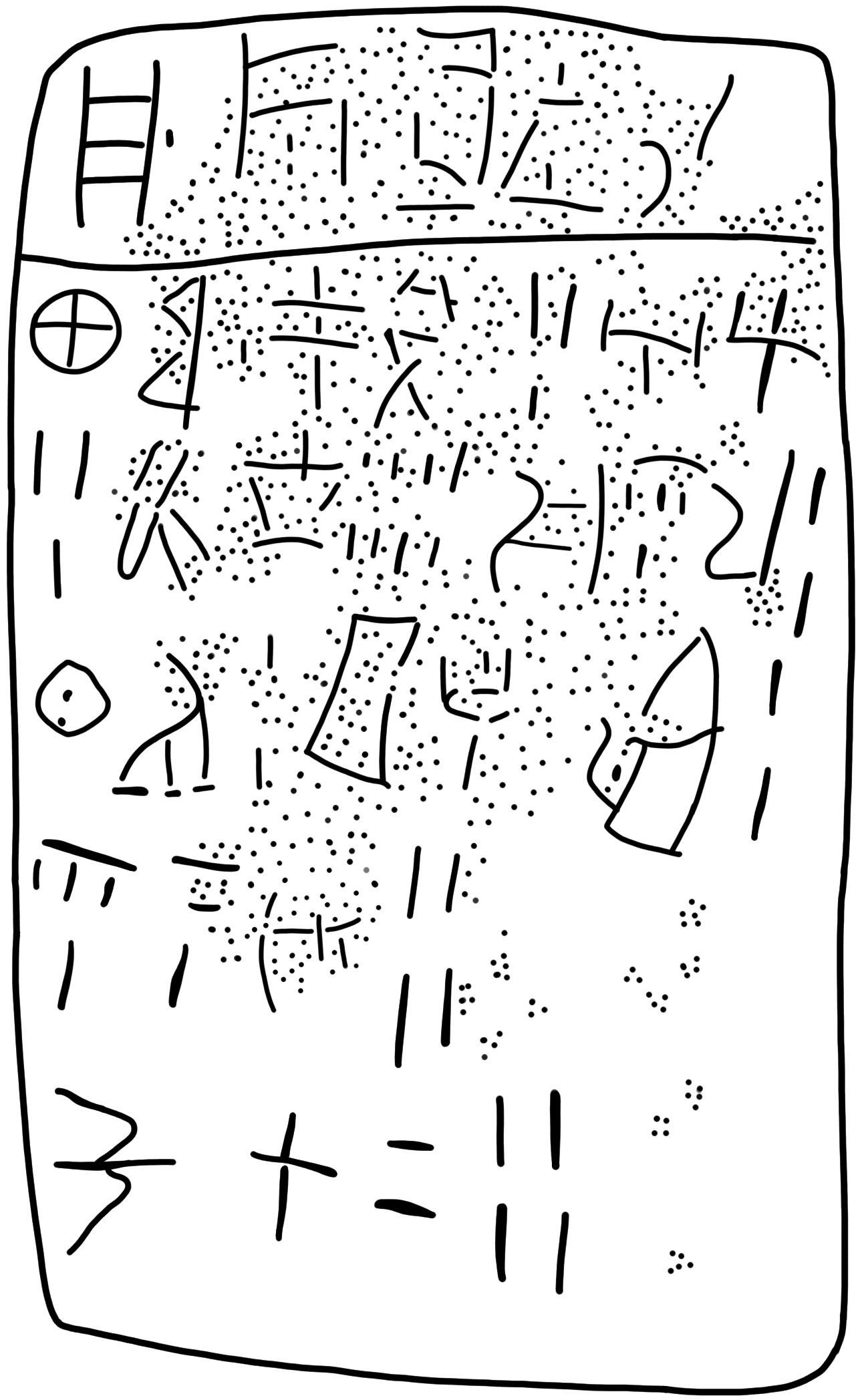 Tracing of HT 9b