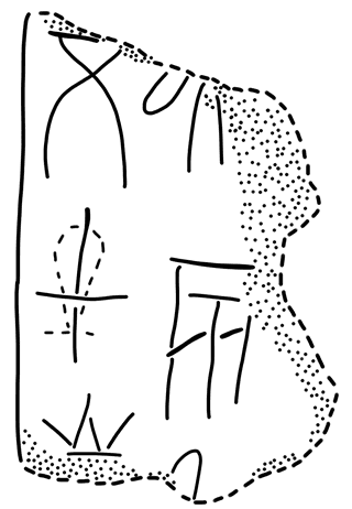 Tracing of KH 100