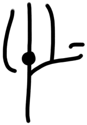 Sign AB28 i, HT 115a, position 5