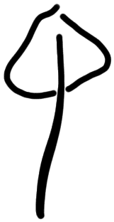 Sign A326, HT 128a, position 1