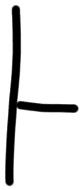 Sign AB01 da, HT 12, position 18