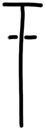 Sign AB05 to, HT 131b, position 6