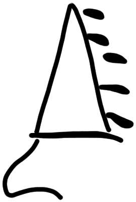 Sign AB74 ze, HT 16, position 15