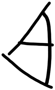 Sign A308, HT 23a, position 5