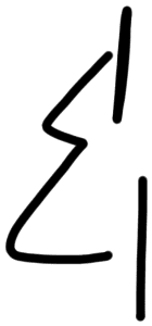 Sign A305, HT 45a, position 6