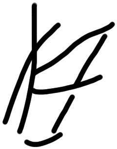 Sign AB67 ki, HT 85b, position 1