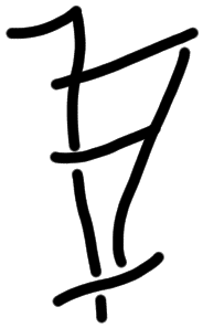 Sign AB67 ki, HT 88, position 9