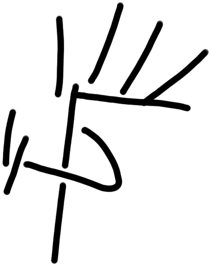 Sign A529, HT Wa 1021γ, position 1