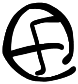Sign AB77 ka, KE 1, position 1