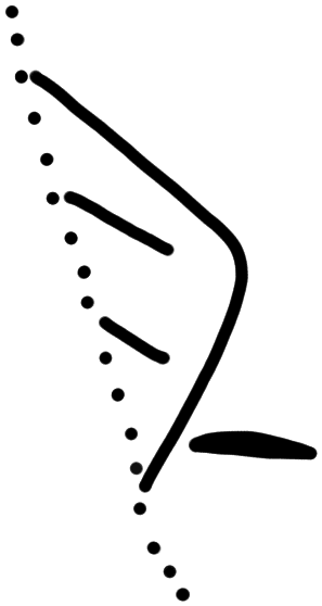 Sign A615, KH 55, position 1