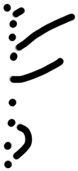 Sign A624, KH 6, position 1