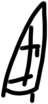 Sign AB40 wi, MA 1a, position 3