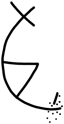 Sign A359, PH 17a, position 1