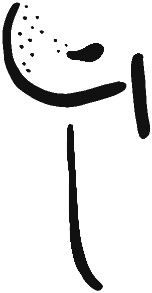 The disputed sign on THE 9, position 2, SigLA tracing