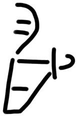 Sign A618, TY 3a, position 16