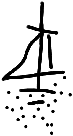Sign A574, ZA 11b, position 8