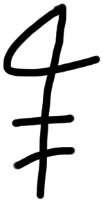 Sign AB21m qi OVIS, ZA 22, position 2
