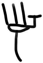 Sign AB28b i, ZA 5b, position 1