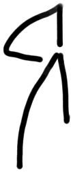 Sign AB21f qi OVIS, ZA 9, position 28